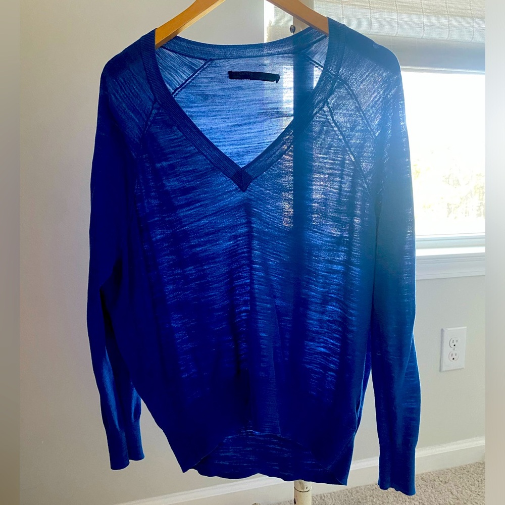 Blue allsaints top